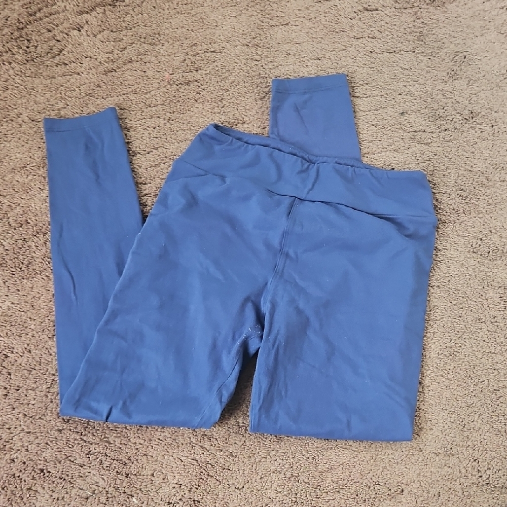LuLaRoe Blue Leggings